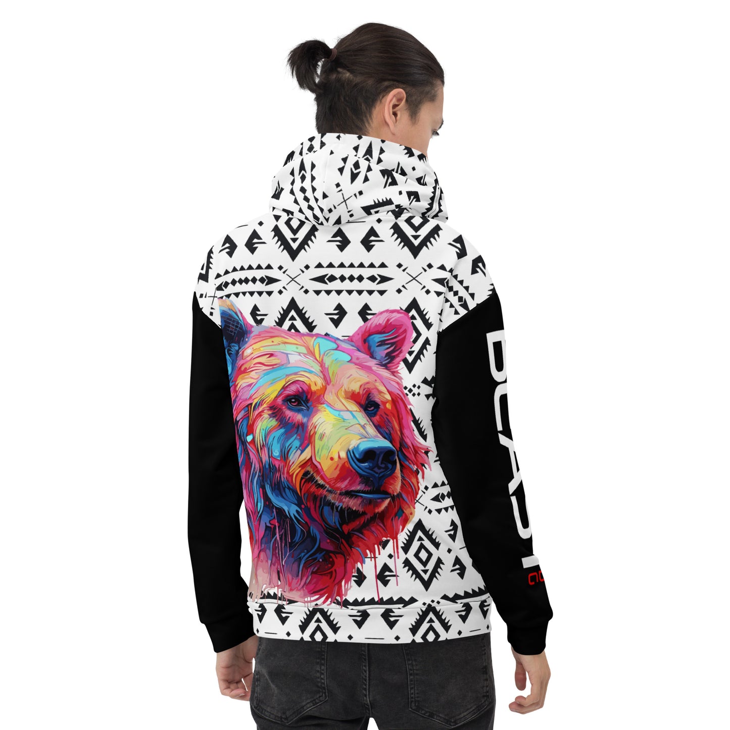 Premium Unifit Hoodie - Tribal Grizzly