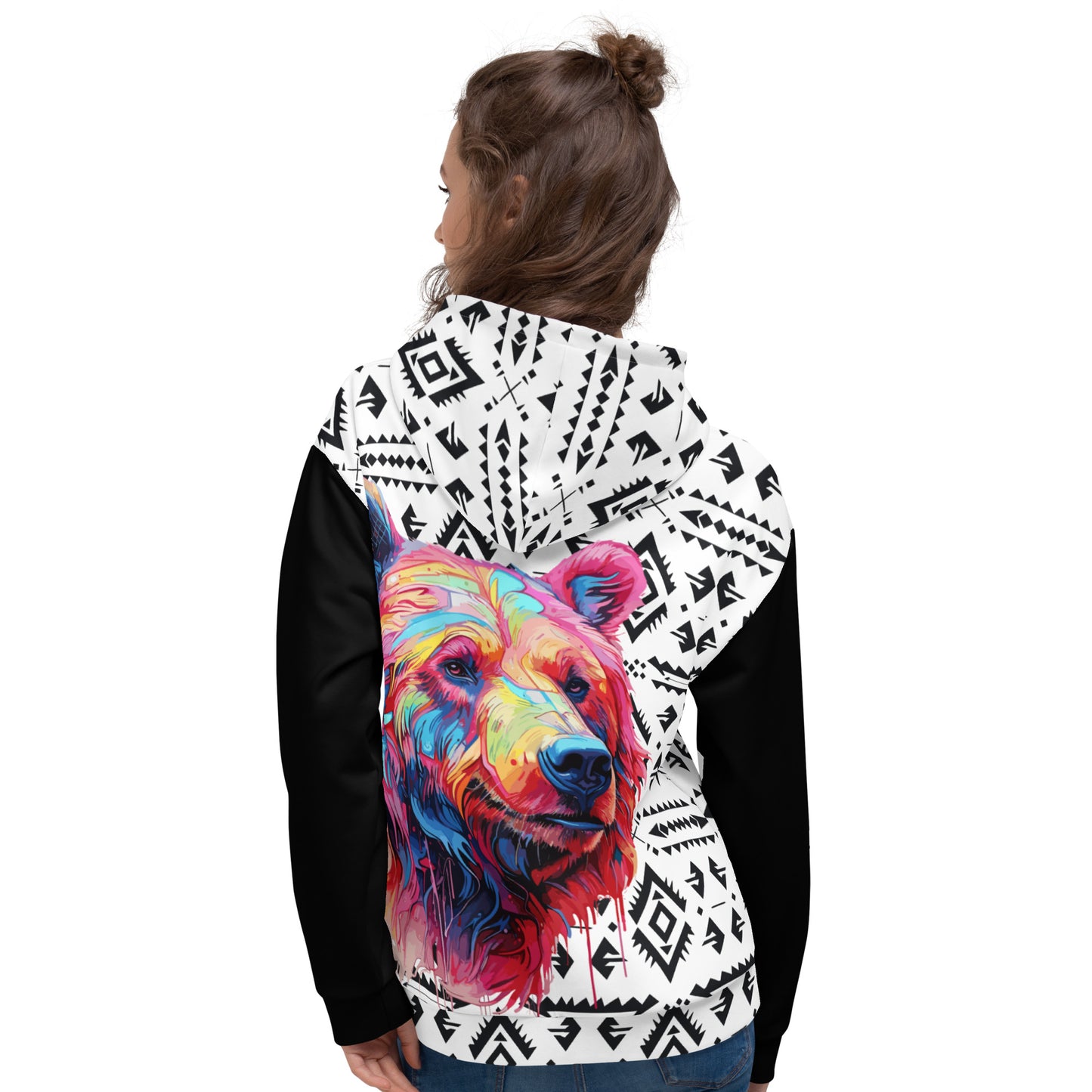 Premium Unifit Hoodie - Tribal Grizzly