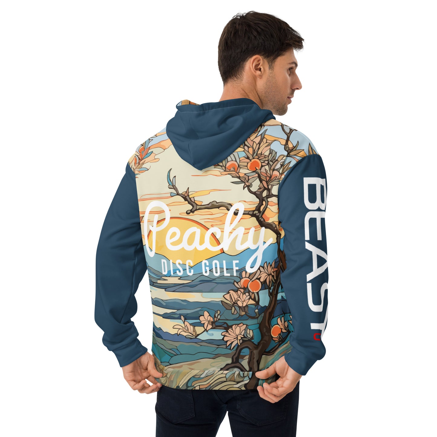 Peachy Disc Golf - Premium Hoodie - Slate Blue