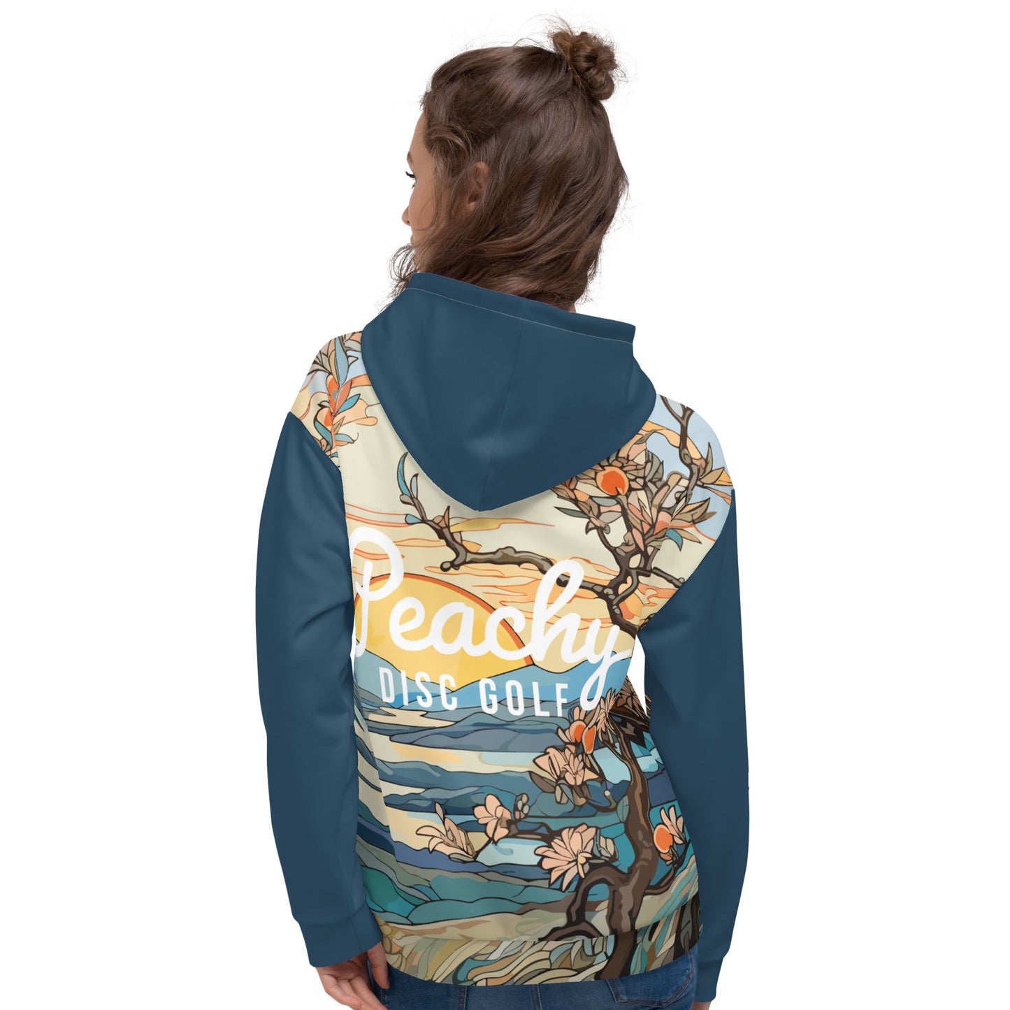 Peachy Disc Golf - Premium Hoodie - Slate Blue
