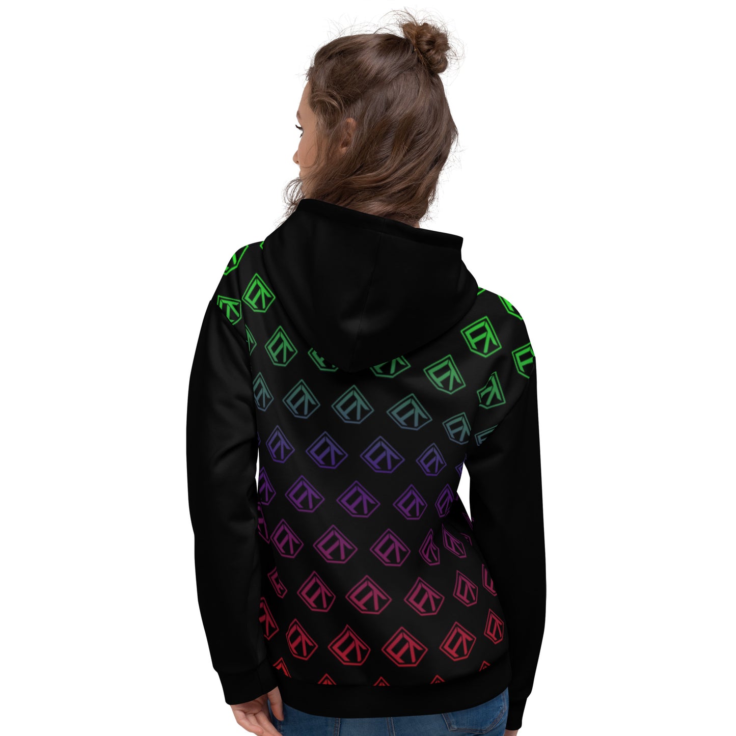 FlighTowel Premium Hoodie - Green Fade