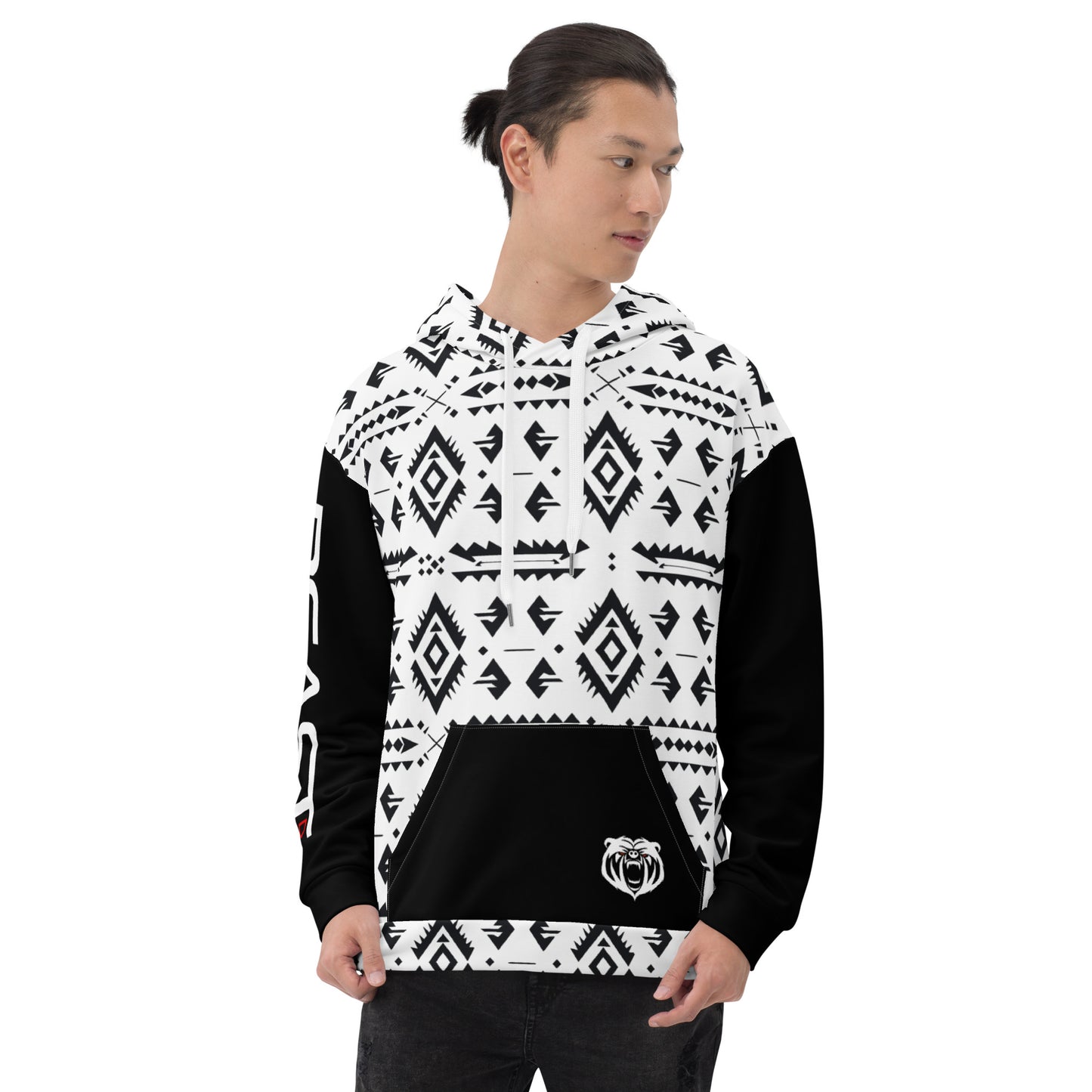 Premium Unifit Hoodie - Tribal Grizzly