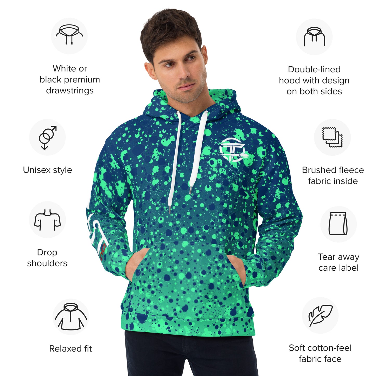 2024 Luke Taylor Signature Unifit Hoodie - Splatter
