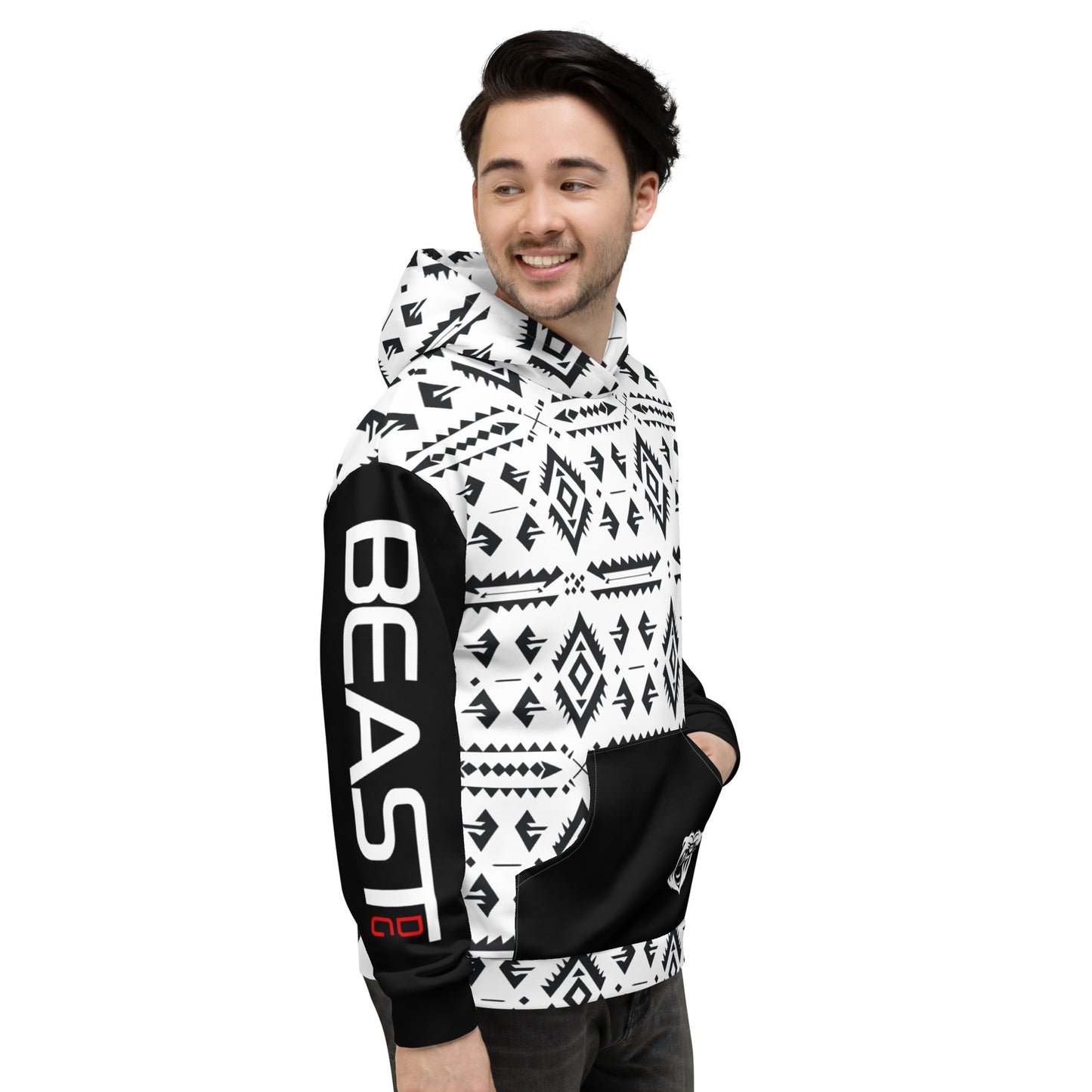 Premium Unifit Hoodie - Tribal Grizzly