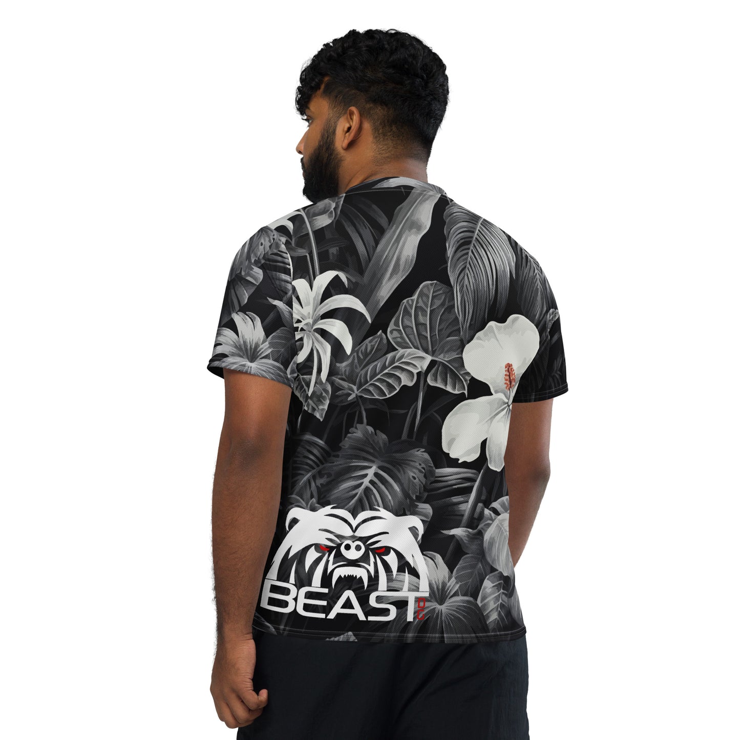 Hawaii DG Custom Jersey - B&W Floral