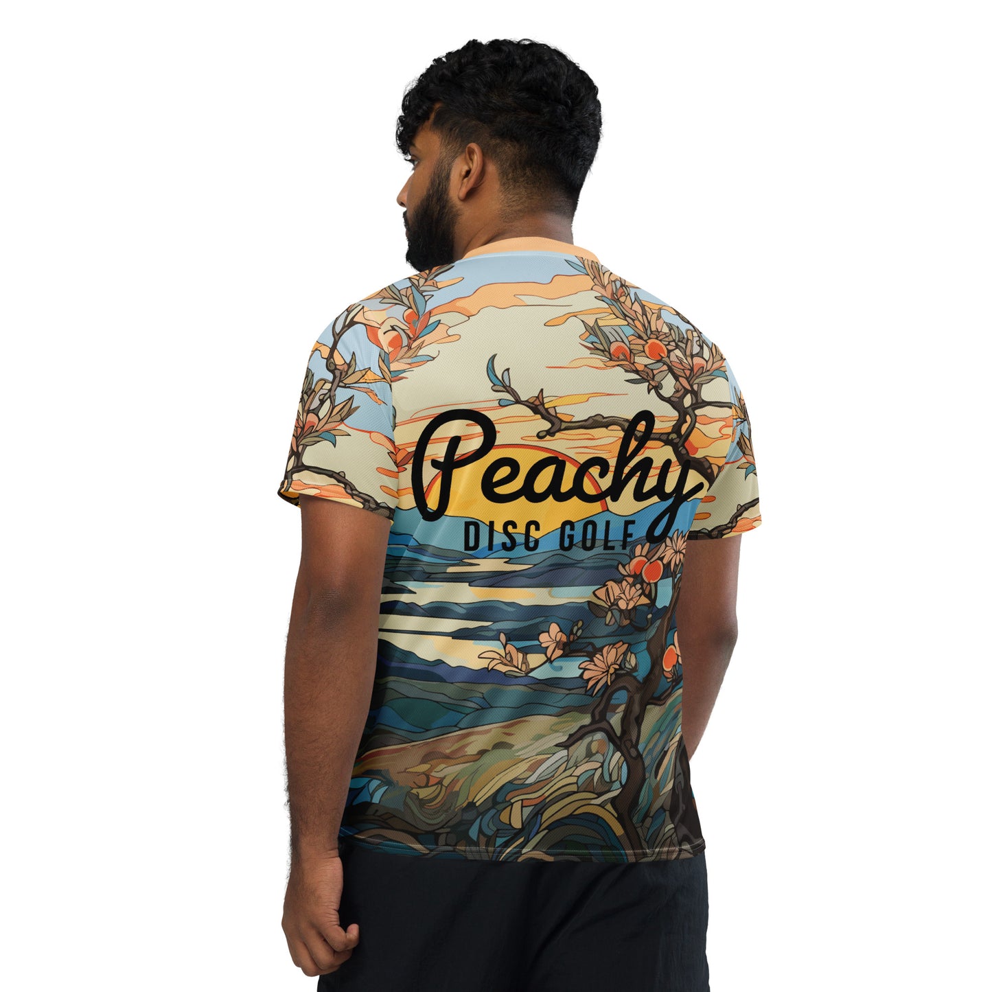 Recycled Unisex Jersey - Peachy Disc Golf