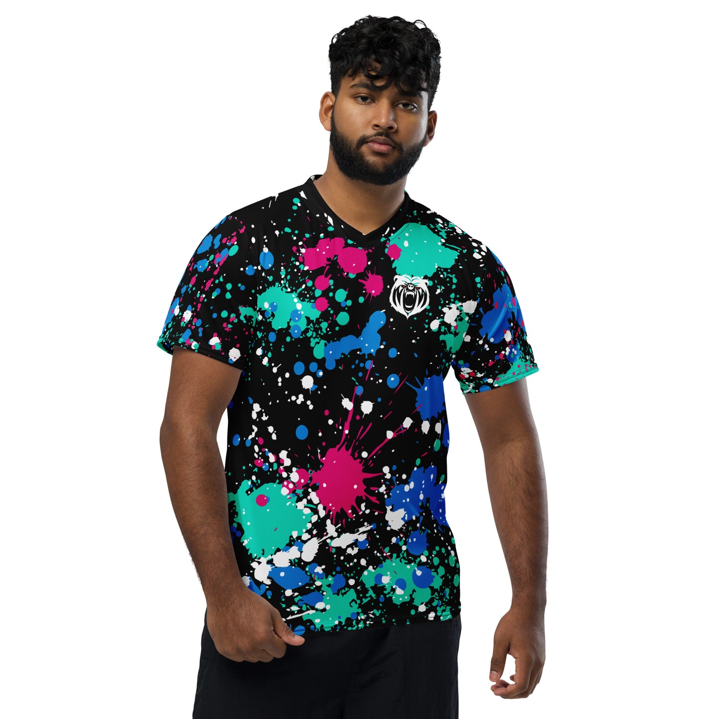 Recycled Unisex Jersey - Paint Splatter