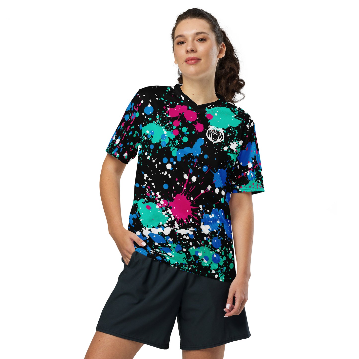 Recycled Unisex Jersey - Paint Splatter