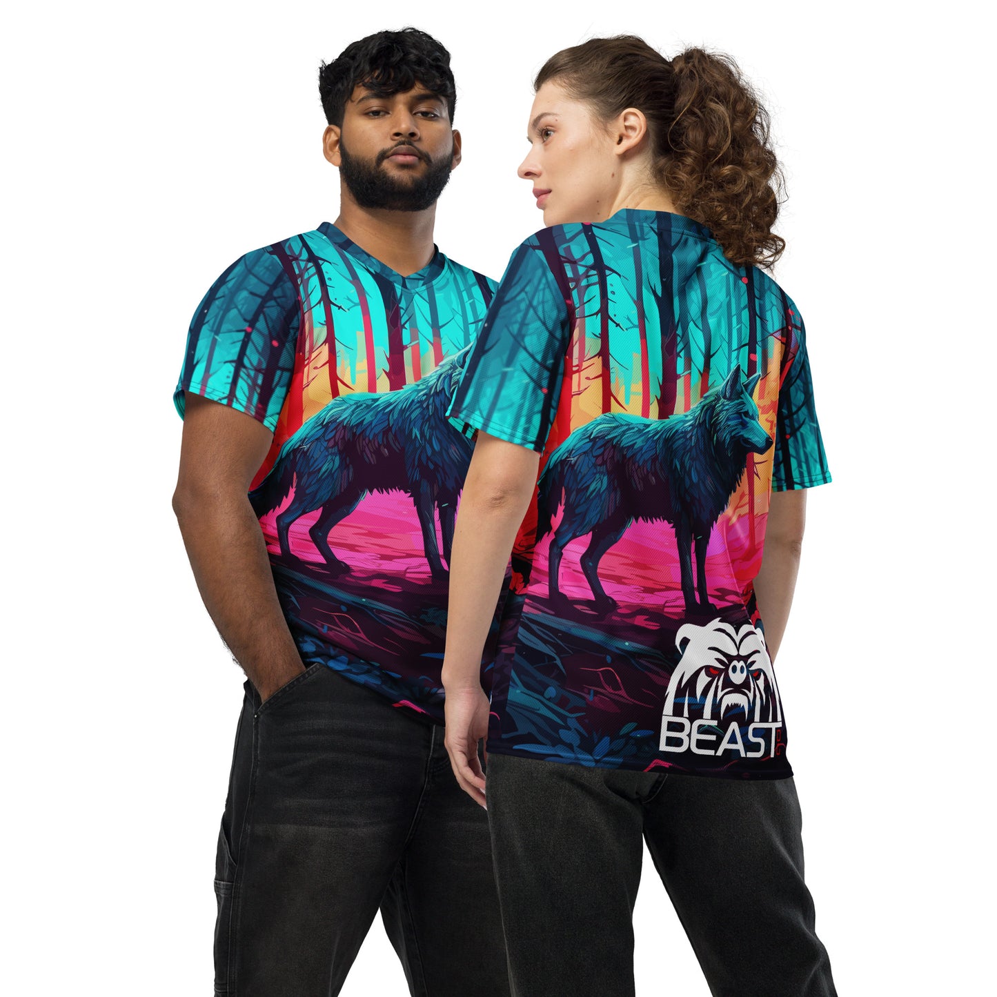 Recycled Unisex Jersey - Lone Wolf