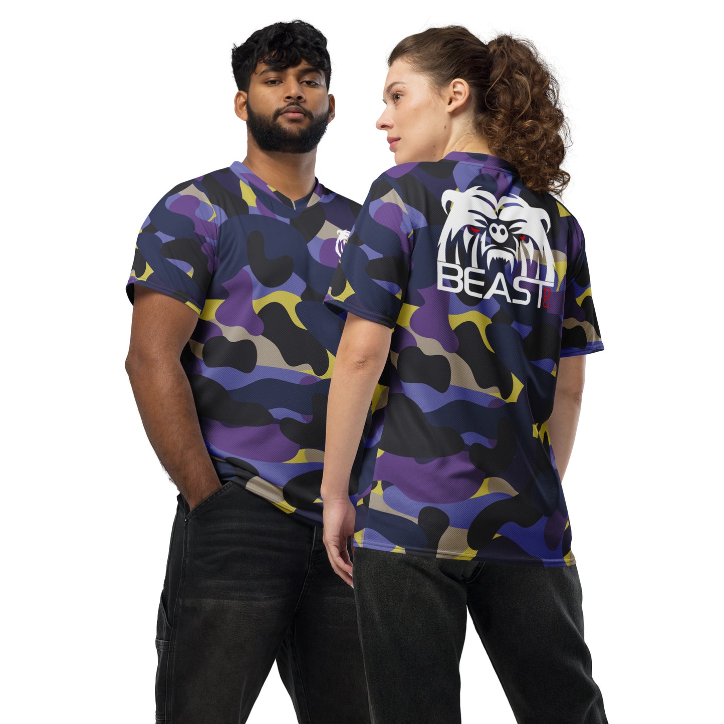 Recycled Unisex Jersey - Camo2