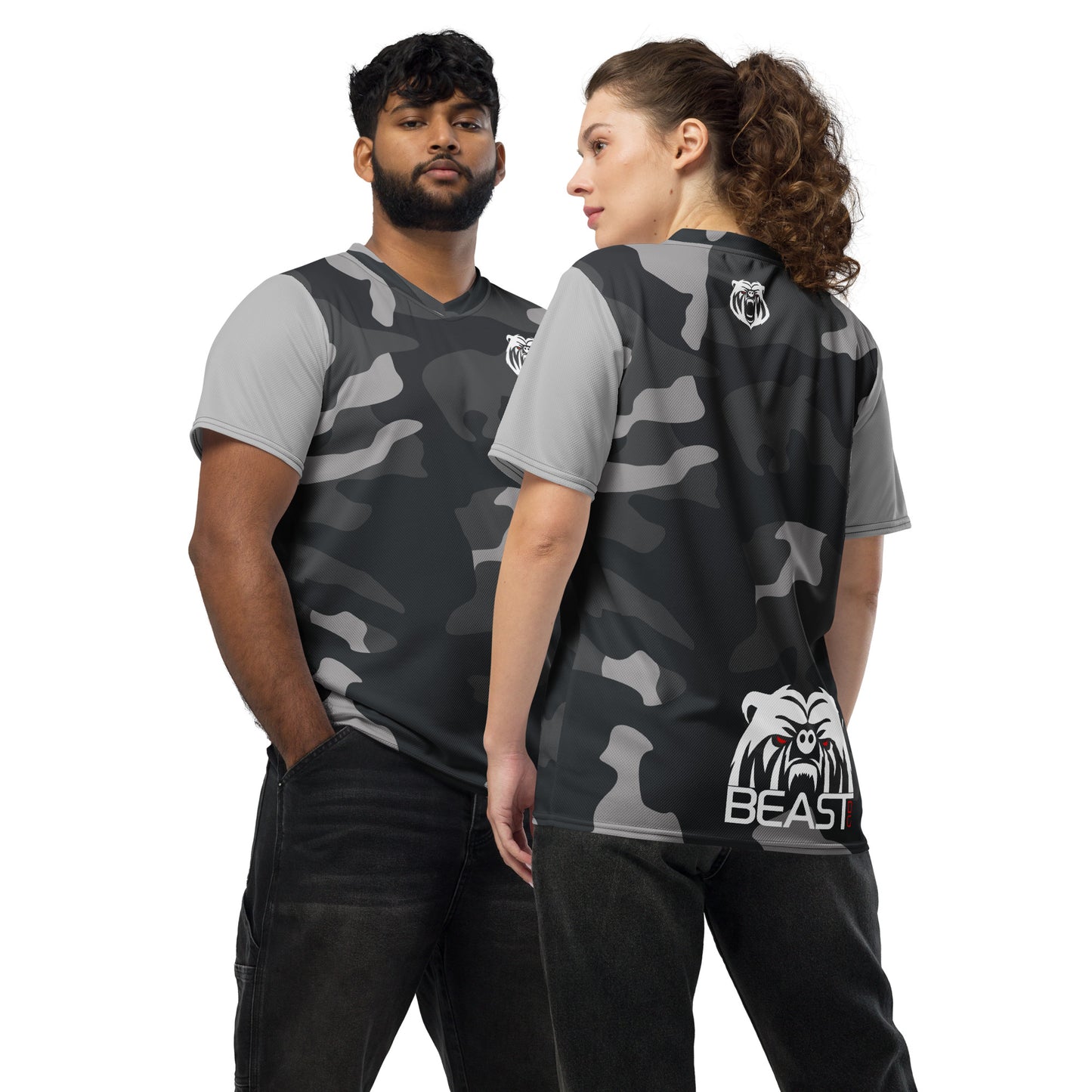 Recycled Unisex Jersey - Camo1