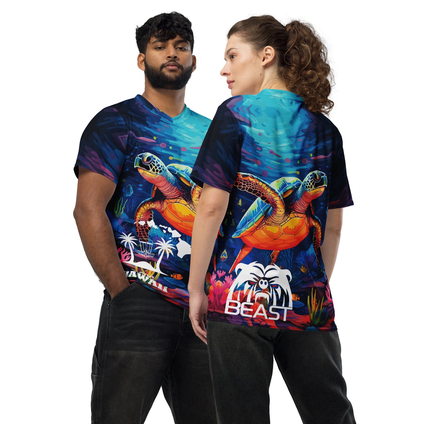 Hawaii DG Custom Jersey - Sea Turtle