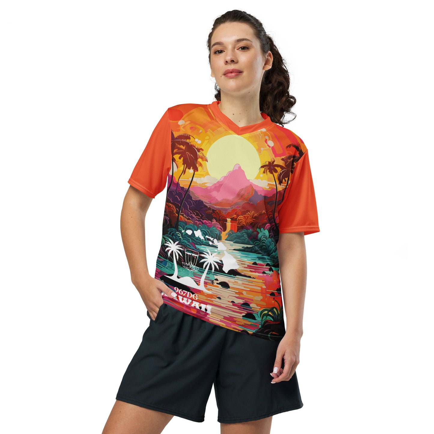 Hawaii DG Custom Jersey - Neon Landscape