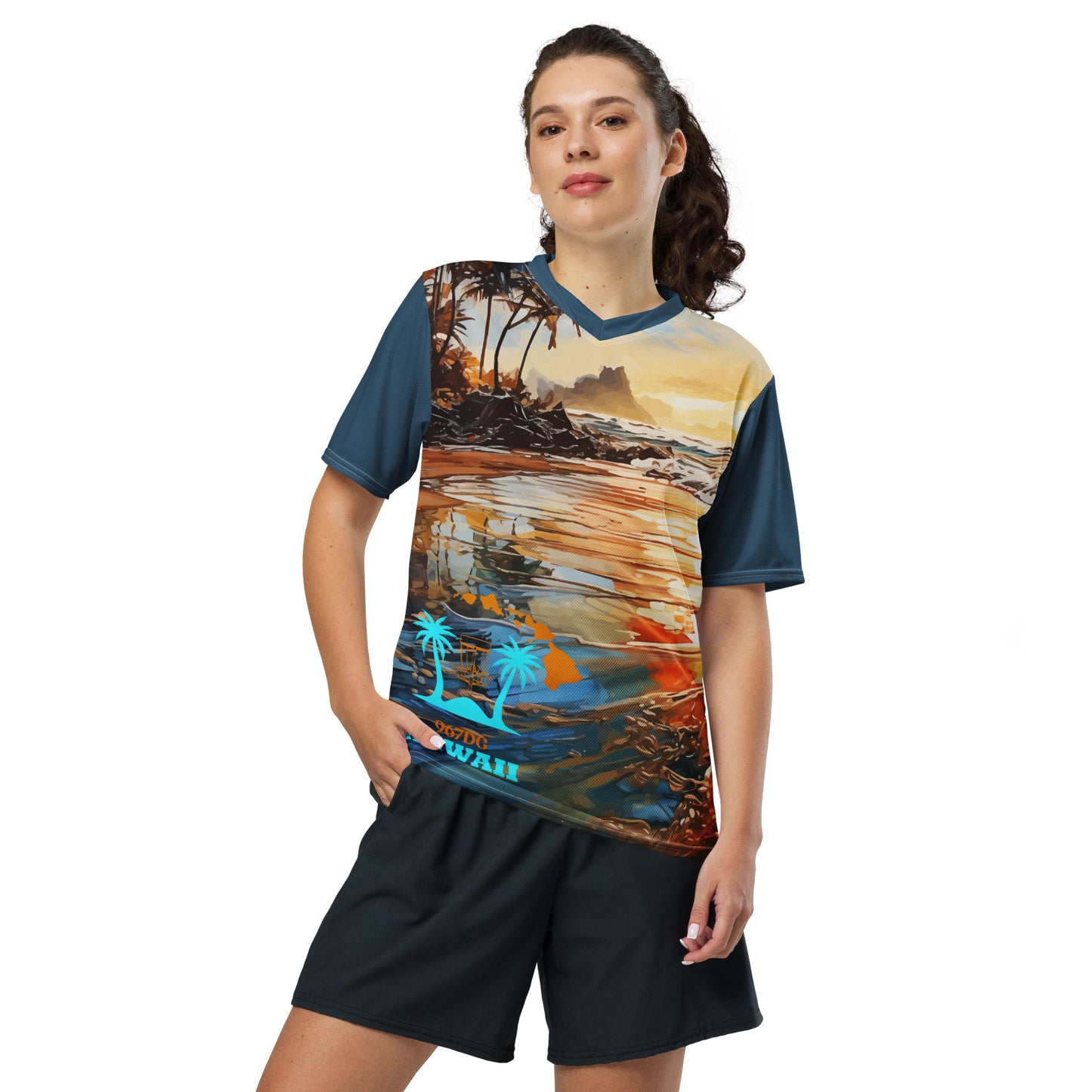 Hawaii DG Custom Jersey - Beach