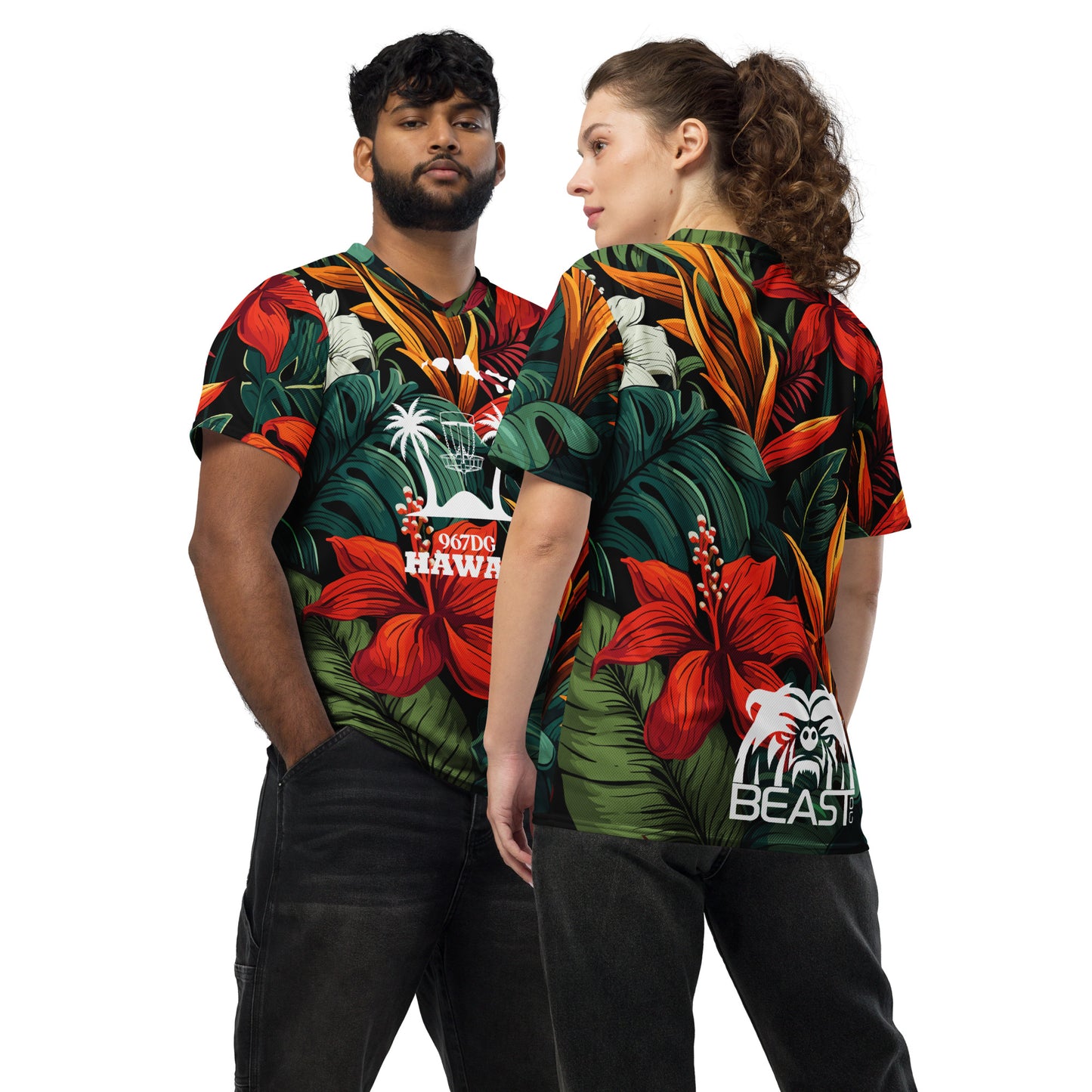 Hawaii DG Custom Jersey - Floral