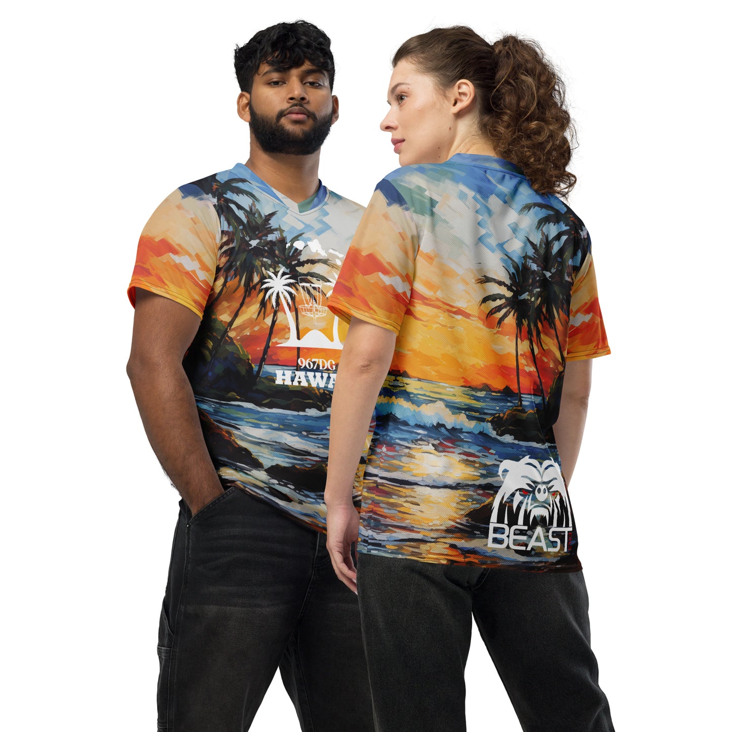 Hawaii DG Custom Jersey - Sunset