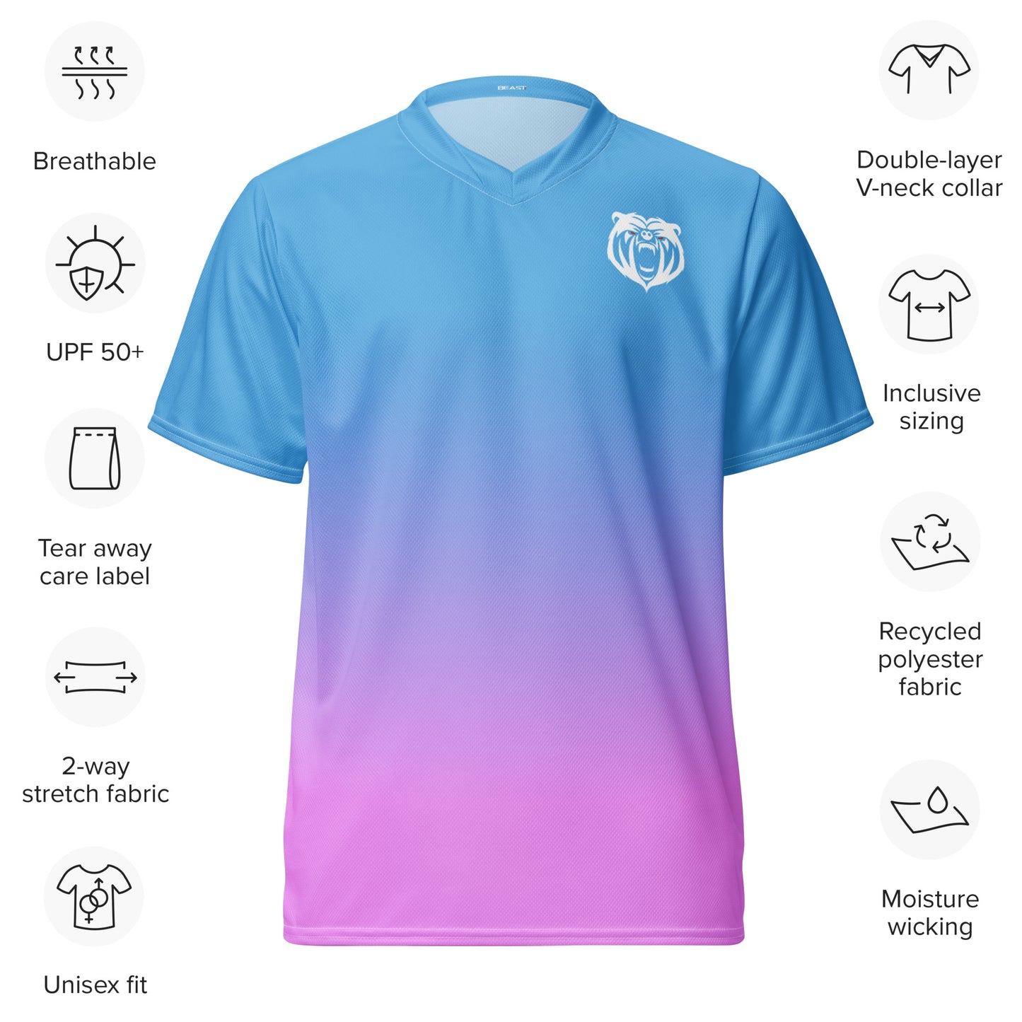 Recycled Unisex Jersey - Cotton Candy