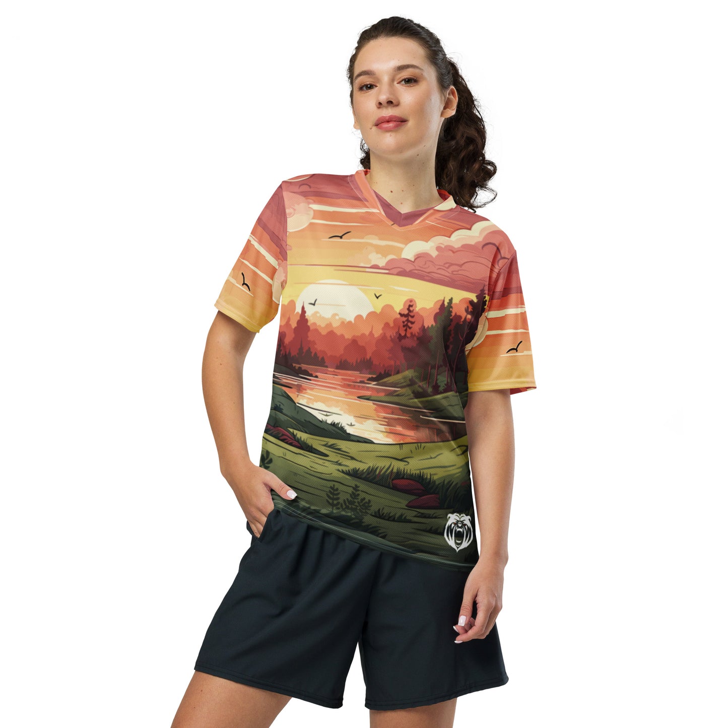 Recycled Unisex Jersey - Sunset