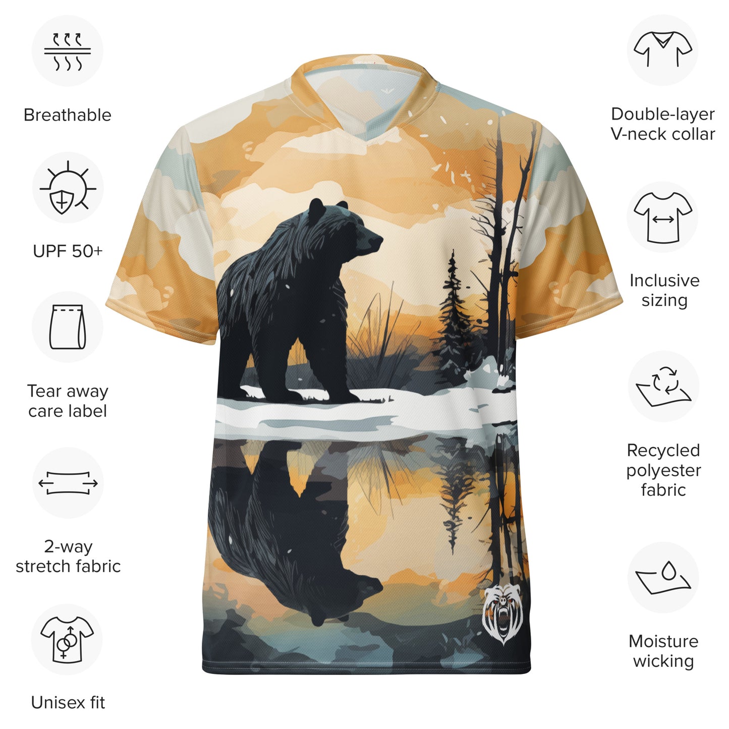 Recycled Unisex Jersey - Bearren Tundra