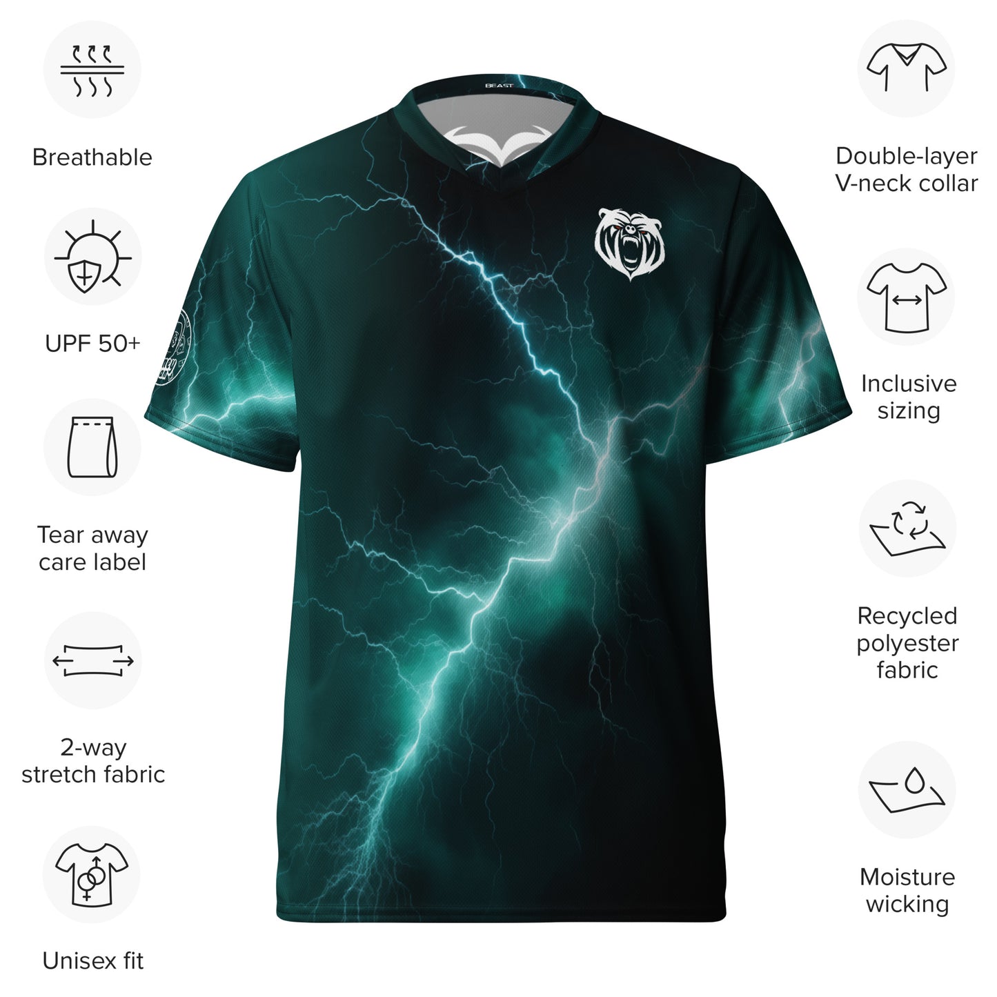 Teal Storm - Tim Becker Signature Jersey