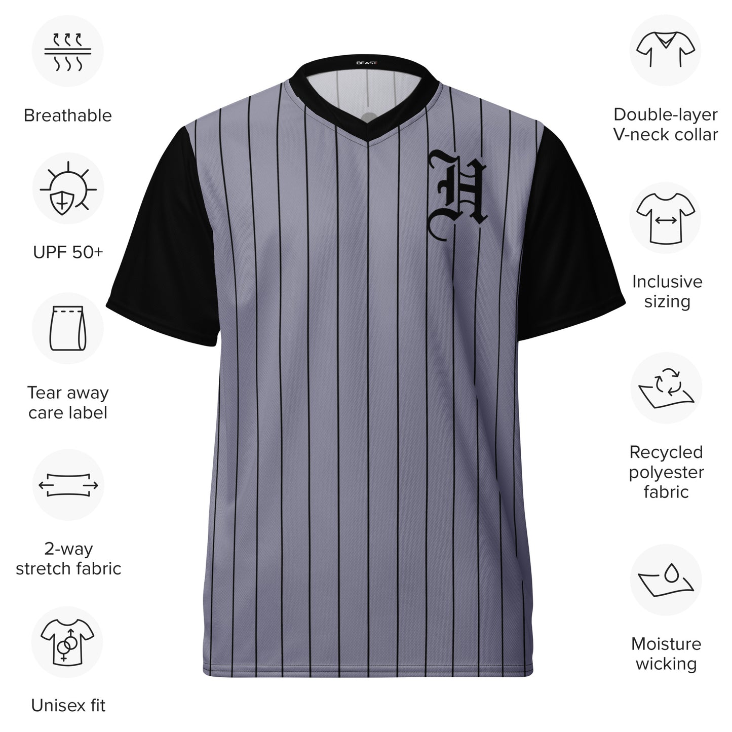 Pinstripes - Holt Whitted Signature Jersey