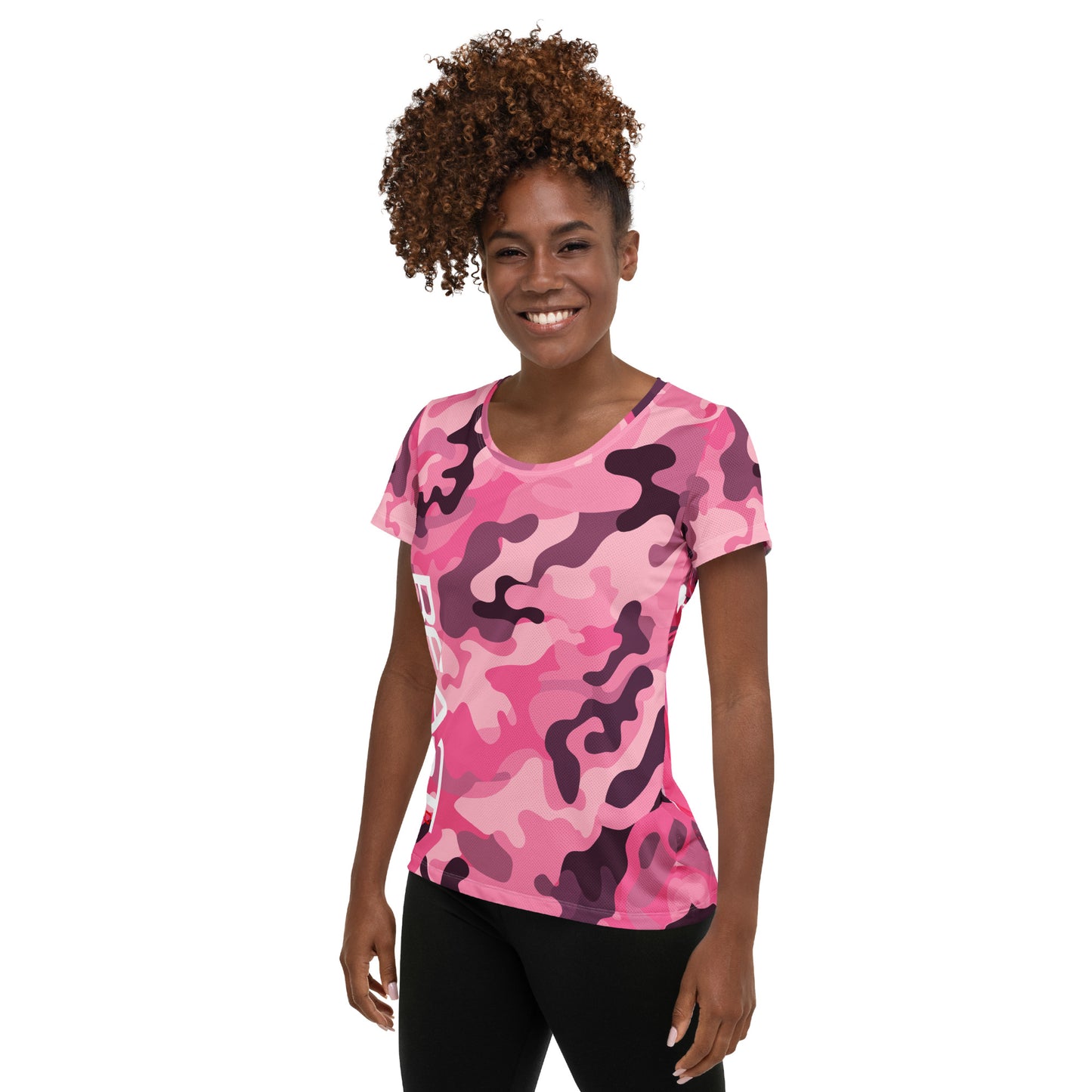 Women's Jersey - Pink Camo Bear