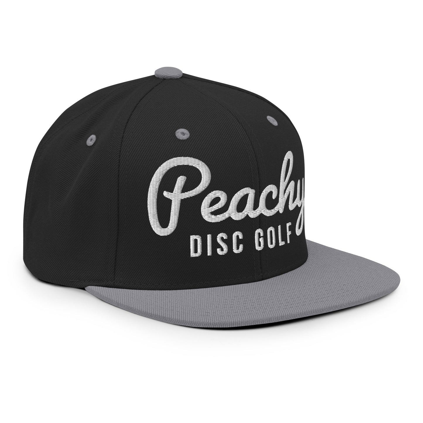 Flat-brim Snapback - Peachy Disc Golf