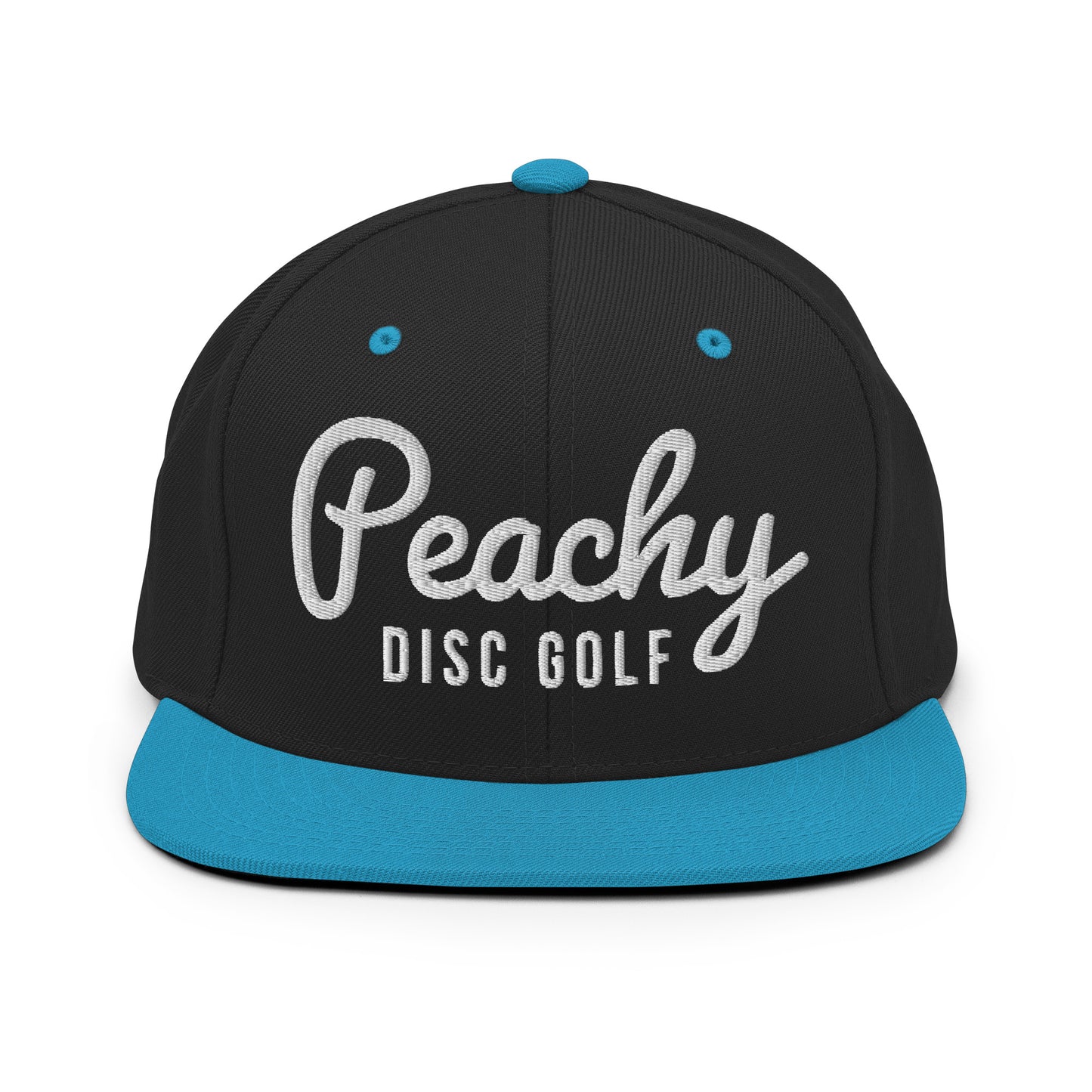 Flat-brim Snapback - Peachy Disc Golf