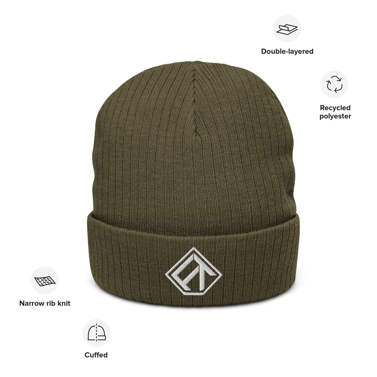 FlighTowel Ribbed Knit Beanie