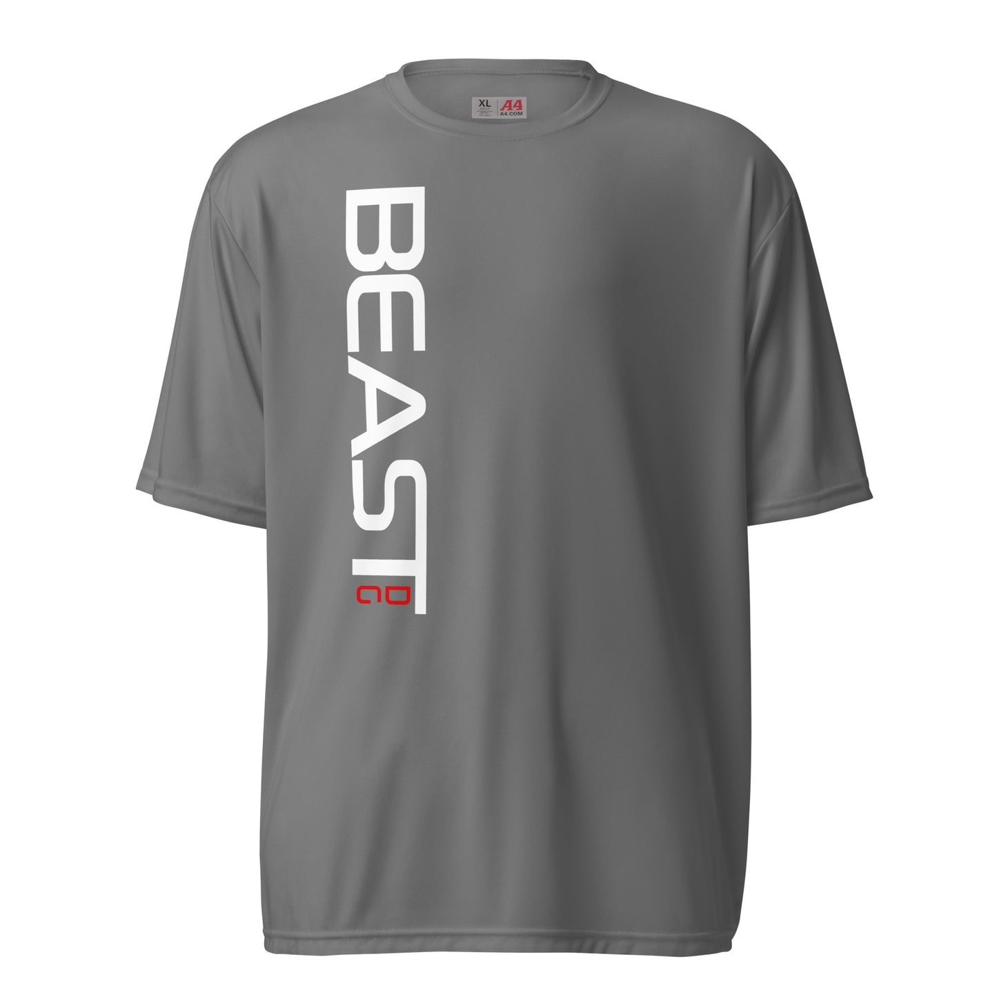 Beast Barstamp Dri Fit - Vertical White