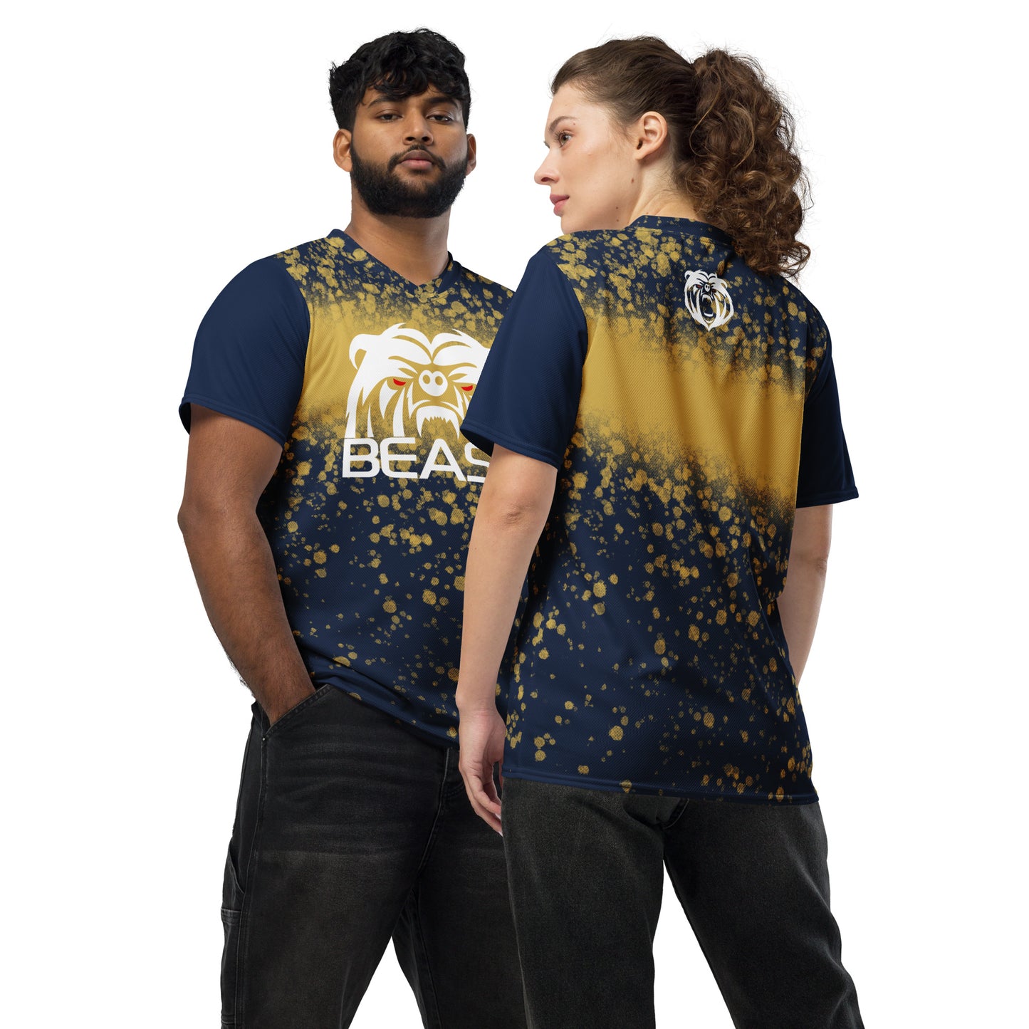 Recycled Unisex Jersey - Paint Splatter