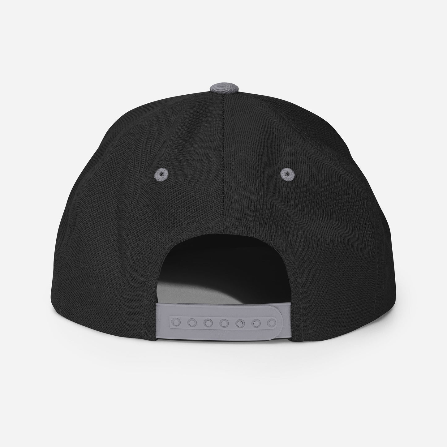 Flat-brim Snapback