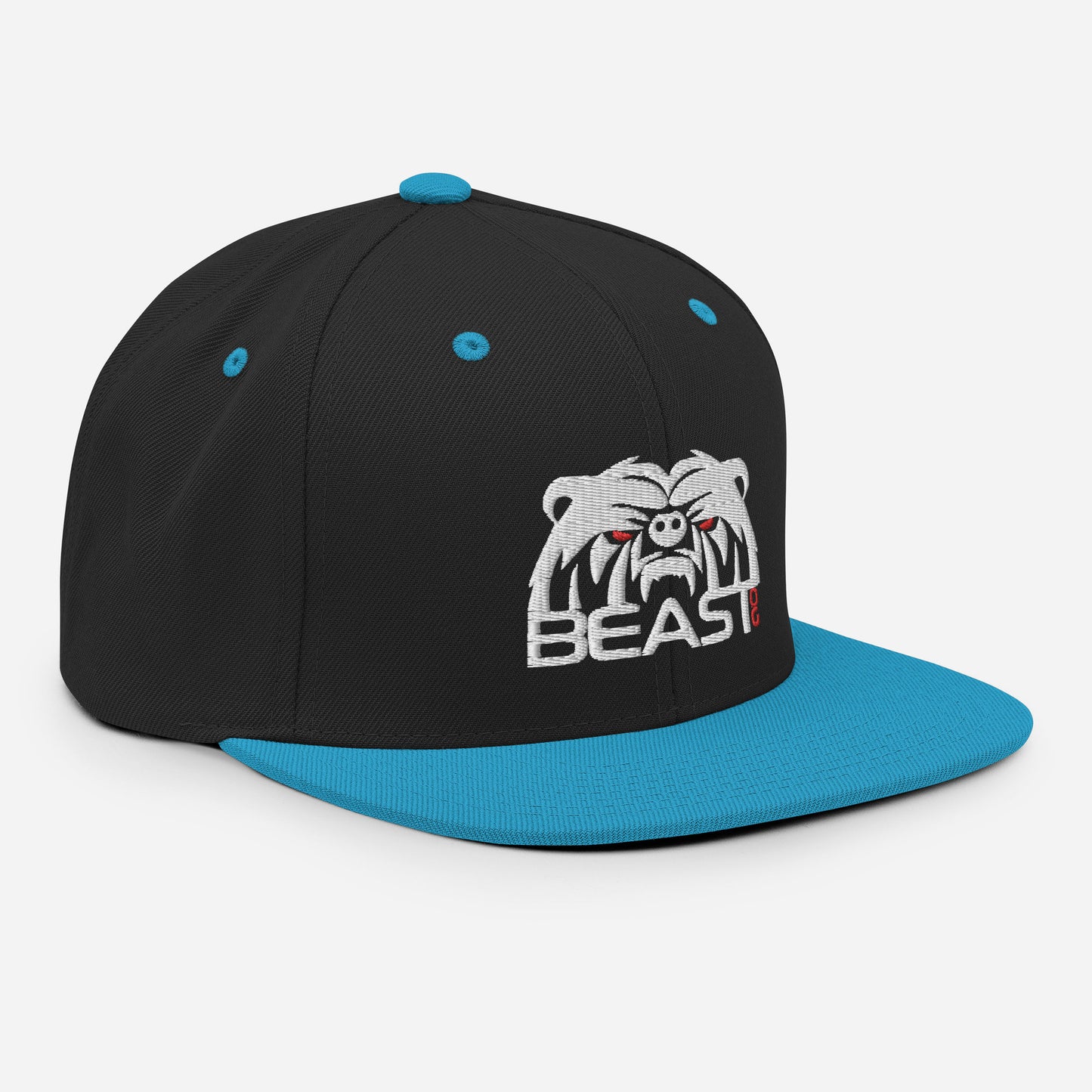 Flat-brim Snapback