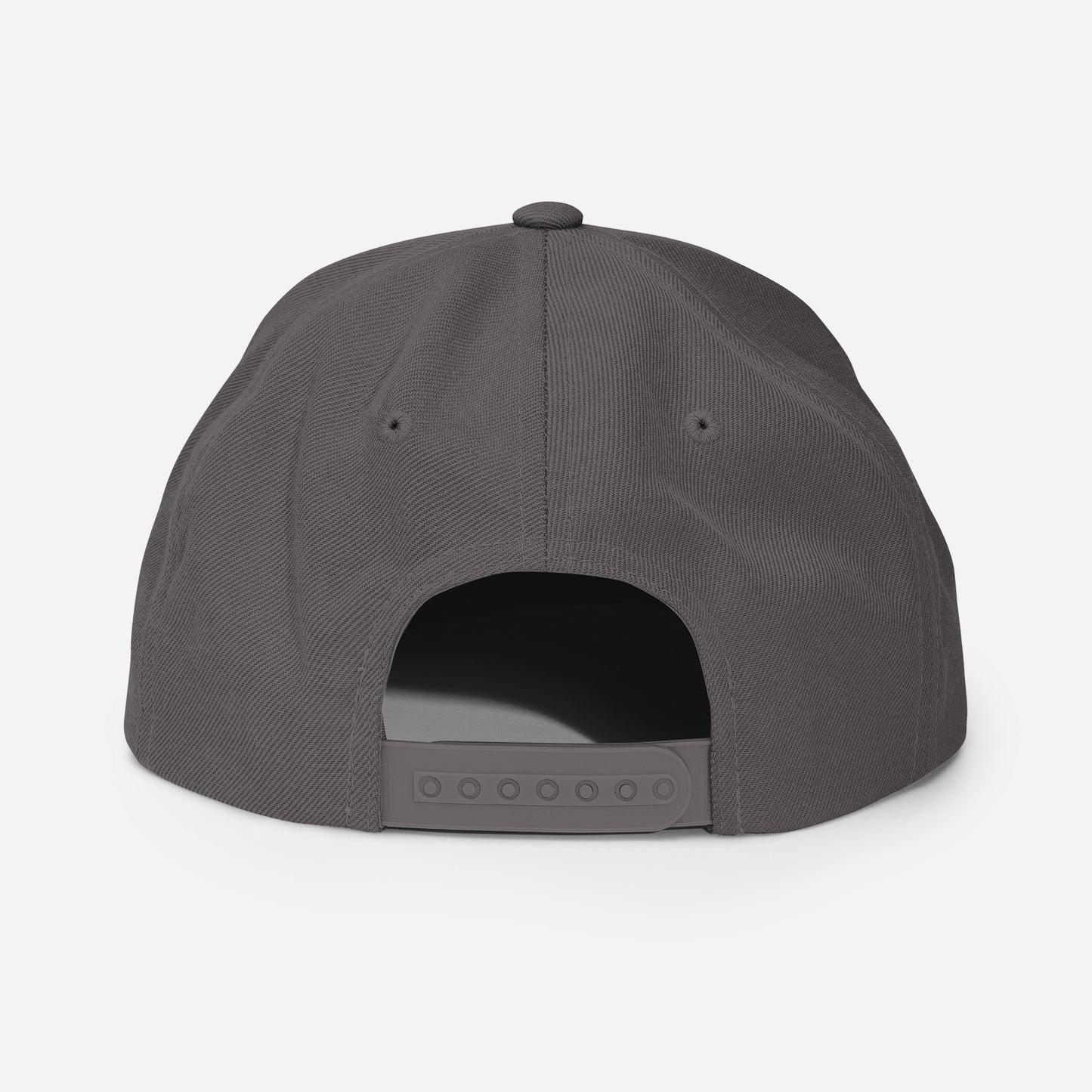 Flat-brim Snapback