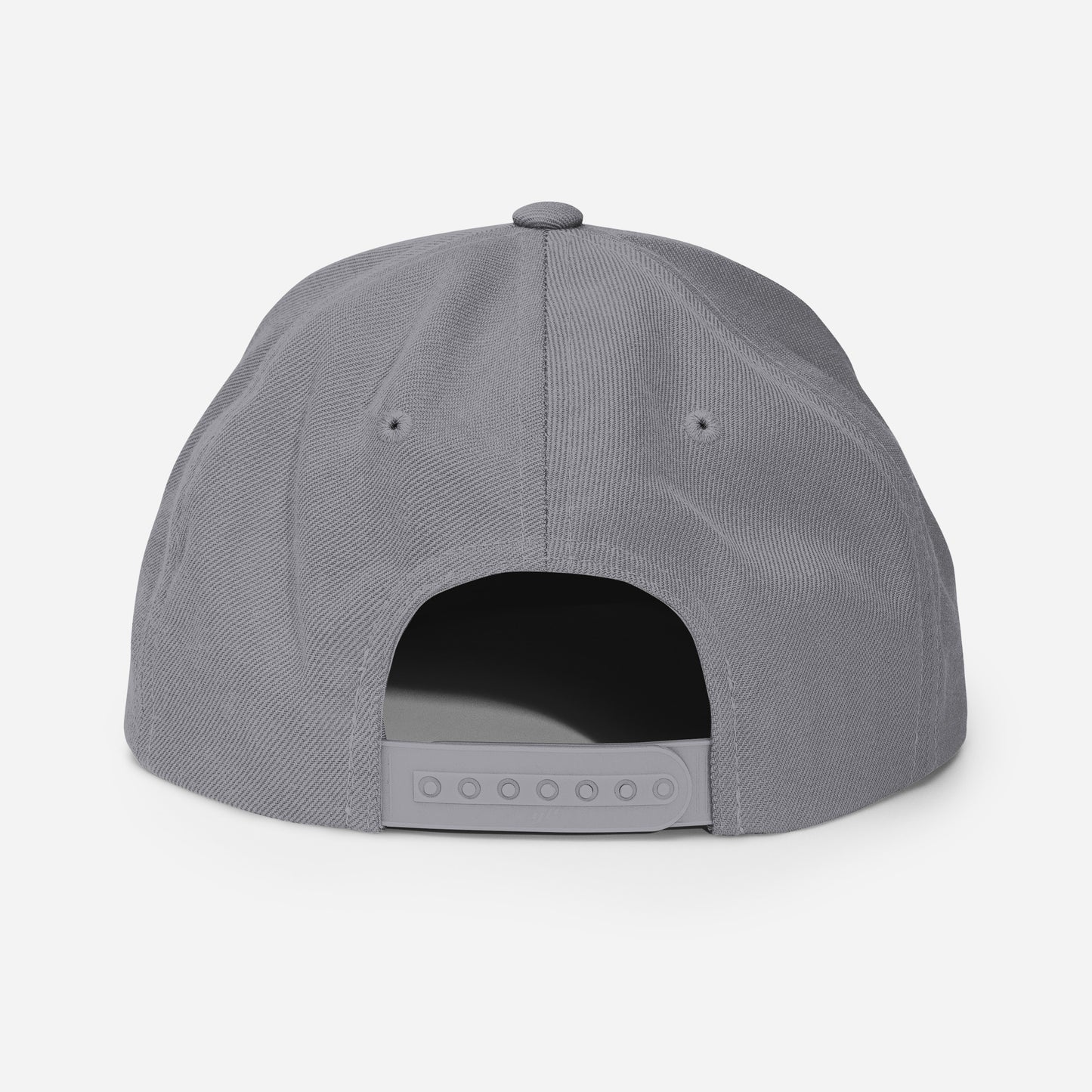 Flat-brim Snapback