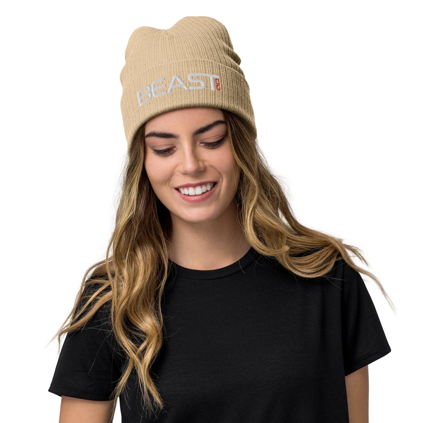 Ribbed Knit Beanie
