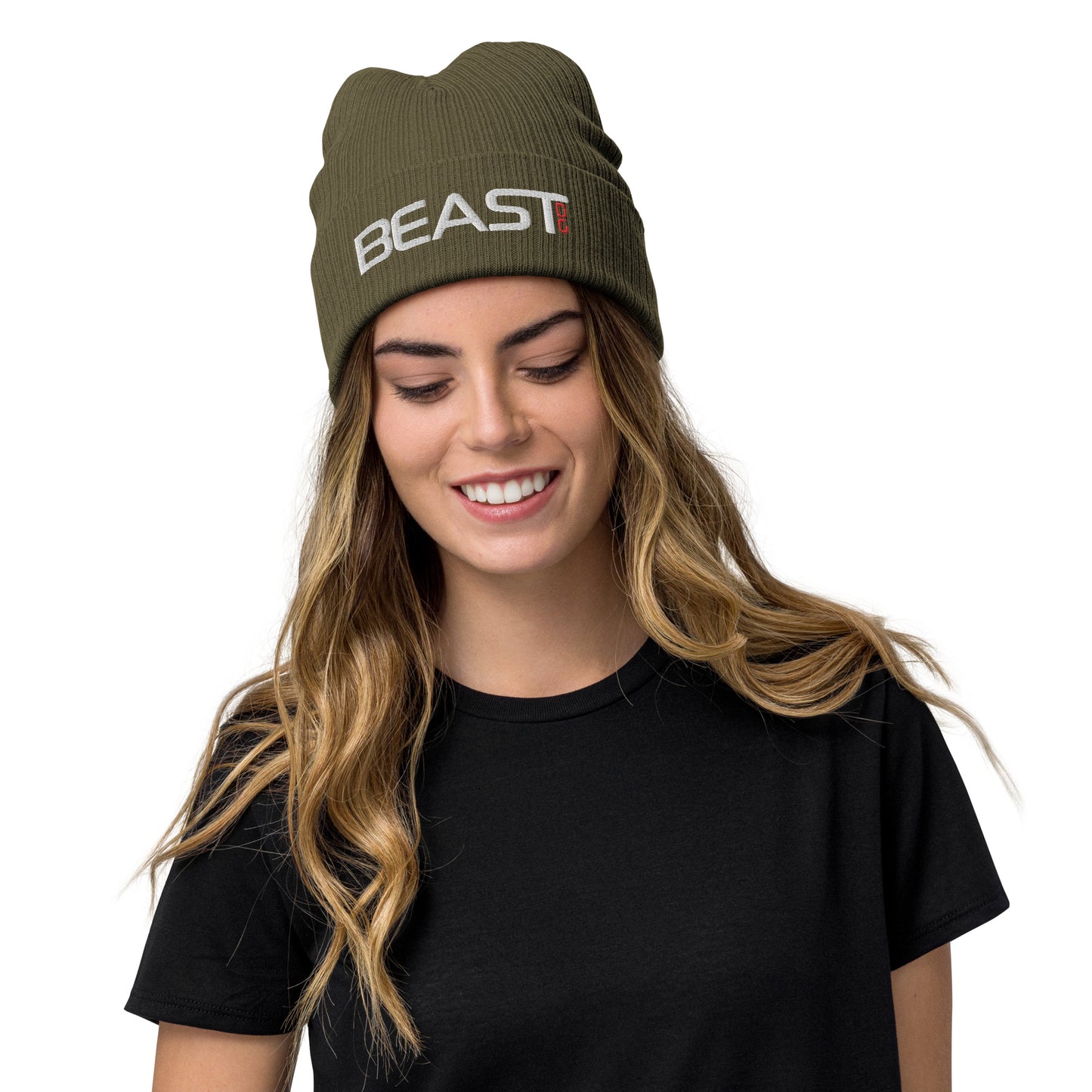Ribbed Knit Beanie