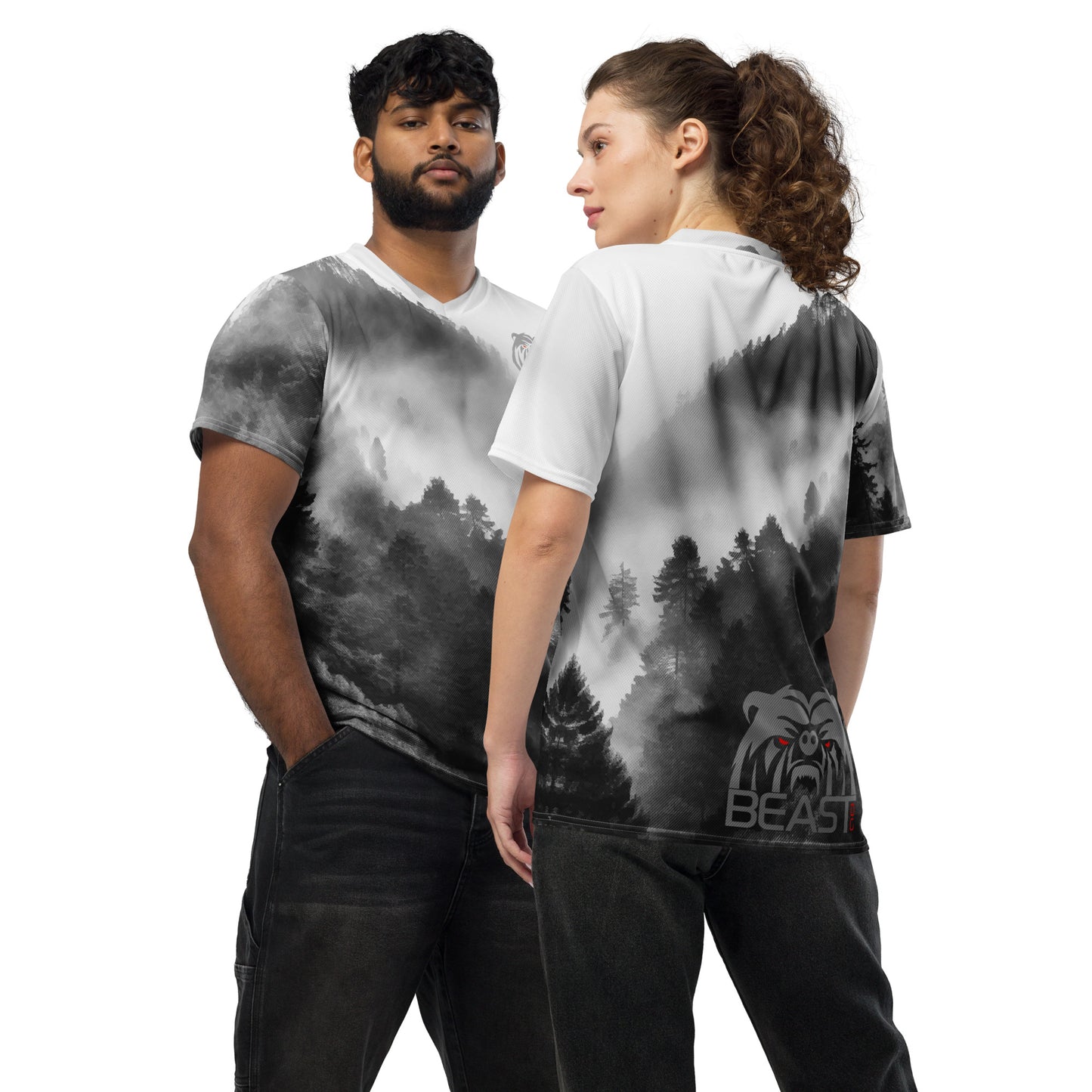 Recycled Unisex Jersey - Rolling Fog